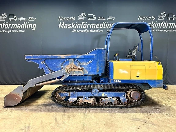 Canycom S25A självlastande minidumper - LÅGA TIMMAR
